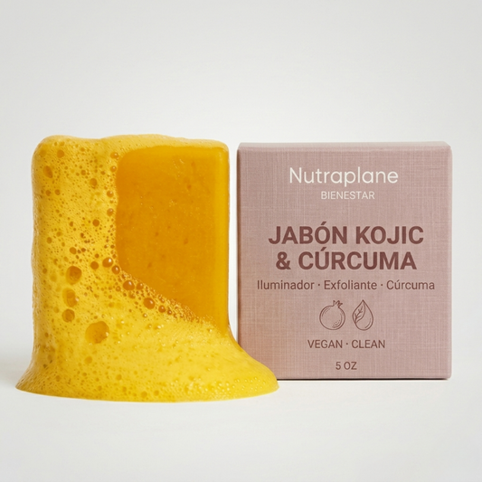 Jabón Aclarador Kojic & Cúrcuma