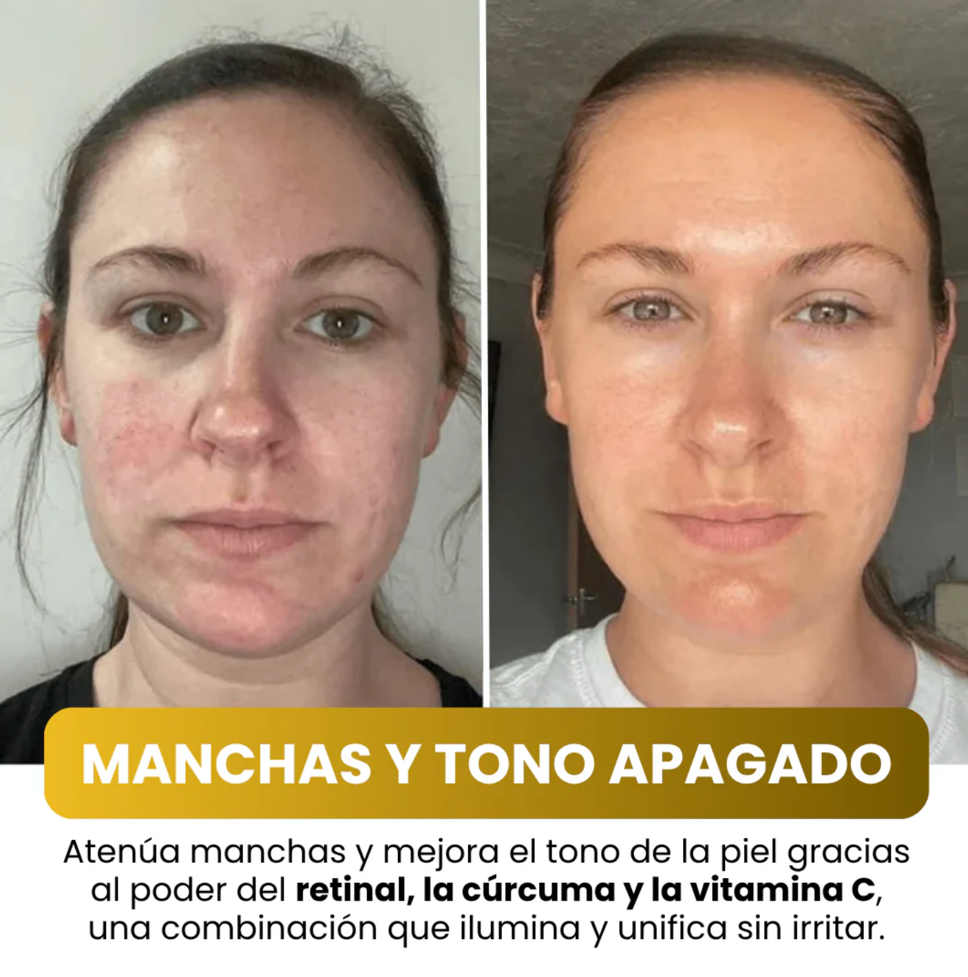 Mascarilla Facial Coreana Con Curcuma y Colágeno