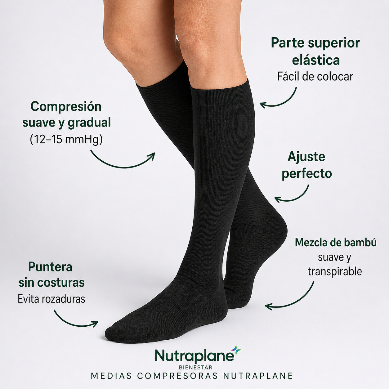 MEDIAS DE COMPRESION NUTRAPLANE