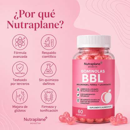 Gominolas para Crecimiento y Firmeza de Glúteos